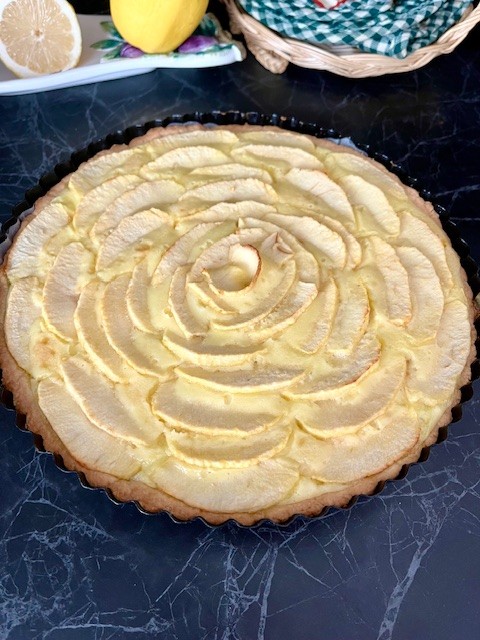 Crostata mele e mascarpone
