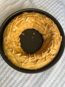 Paris Brest crema e fragole 