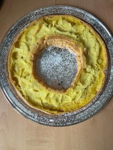 Paris Brest crema e fragole 
