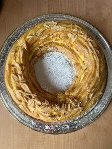 Paris Brest crema e fragole 