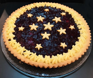crostata crema e marmellata