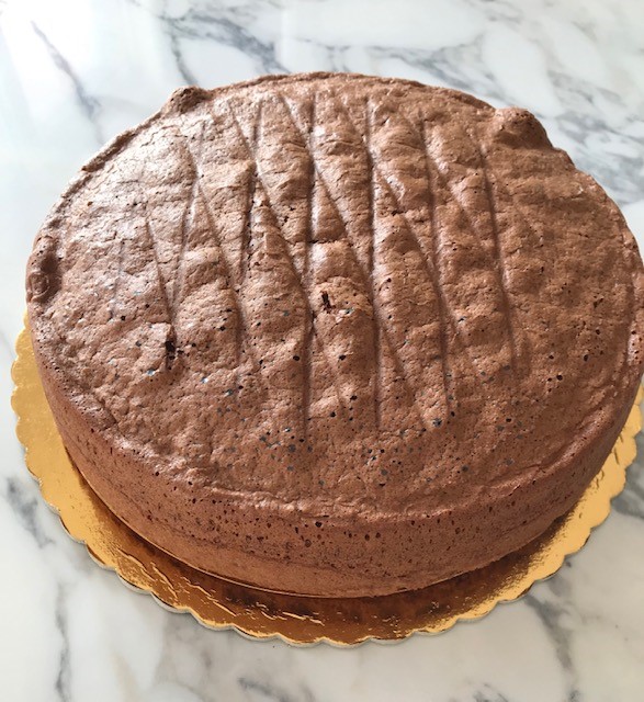 Pan di Spagna al cioccolato gluten free