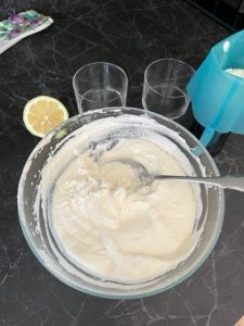 Mousse al limone