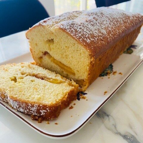 Plumcake alle pesche