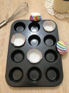 Muffin con gocce di cioccolato