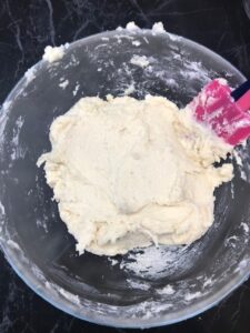 Impasto di pasta frolla montata