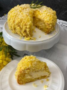 Torta mimosa fetta