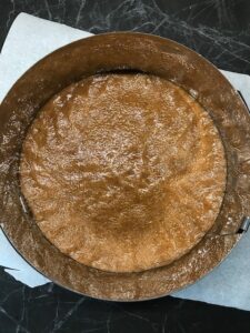 base di biscotti per cheesecake