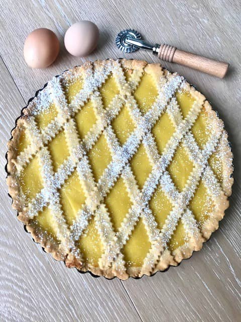 Crostata alla crema pasticcera
