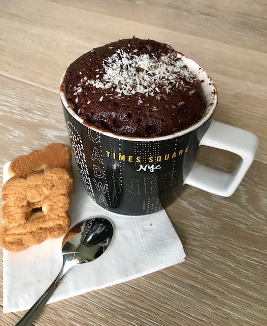 Mug cake al cioccolato