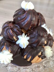 Profiteroles al cioccolato