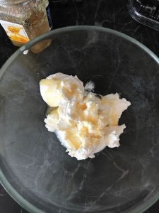 Crema di yogurt e ricotta 