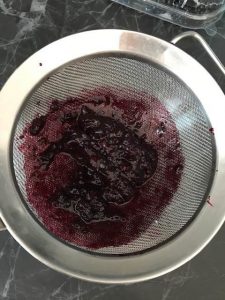 Salsa di more e mirtilli