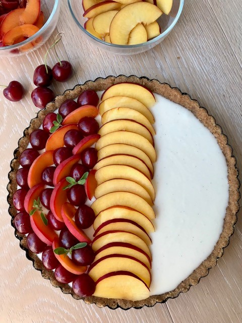 Crostata di frutta senza cottura