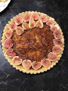 Crostata di frolla e fichi freschi 