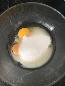Uova e zucchero