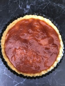 Crostata sbriciolata con marmellata di fichi 