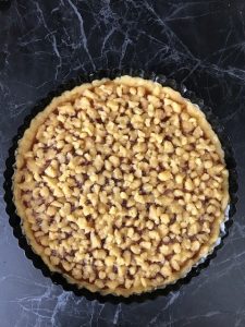 Crostata sbriciolata con marmellata di fichi 