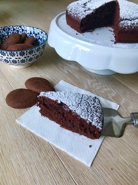 Torta di biscotti avanzati