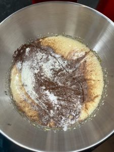 Chiffon cake al cioccolato