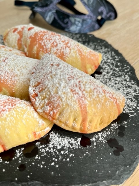 Ravioli dolci con ricotta