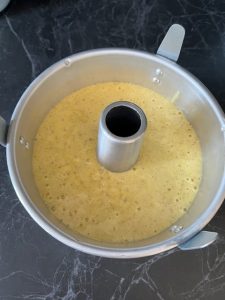 Chiffon cake al pistacchio 