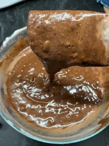 Torta al cioccolato solo albumi