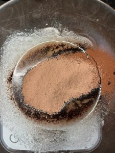 Torta al cioccolato solo albumi