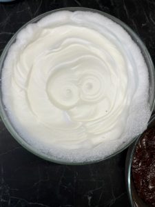 Torta al cioccolato solo albumi