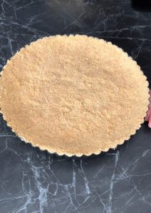 Crostata con caramello salato 