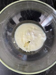 Torta albumi e cocco
