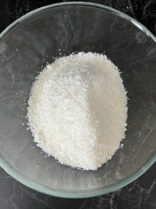 Torta albumi e cocco