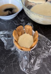 Mini zuccotto alla crema di pistacchio