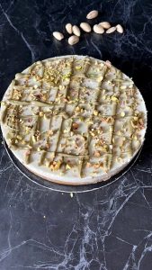Cheesecake al pistacchio 