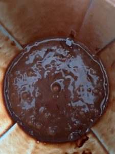 Budino banana e cioccolato