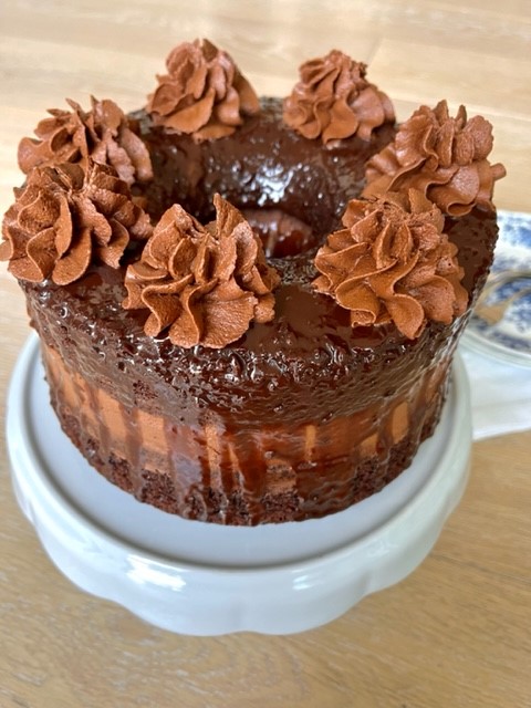 Torta di compleanno al cioccolato