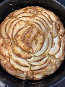Torta di mele vegana