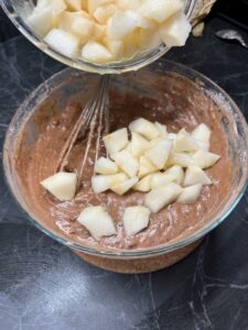 Torte cioccolato fondente e pere 
