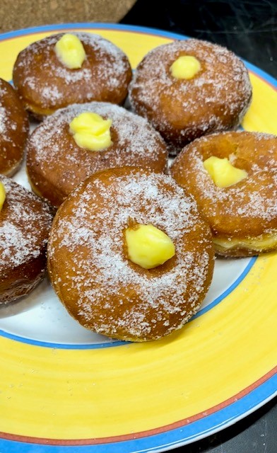 Bomboloni alla crema