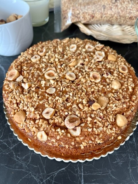 Torta alle nocciole