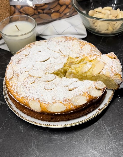 Torta ricotta e mandorle