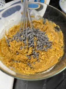 Biscotti di cereali e gocce di cioccolato