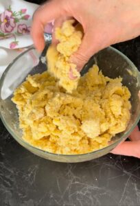 Sbriciolata con crema al cioccolato