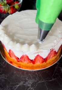 Torta francese alle fragole Fraisier