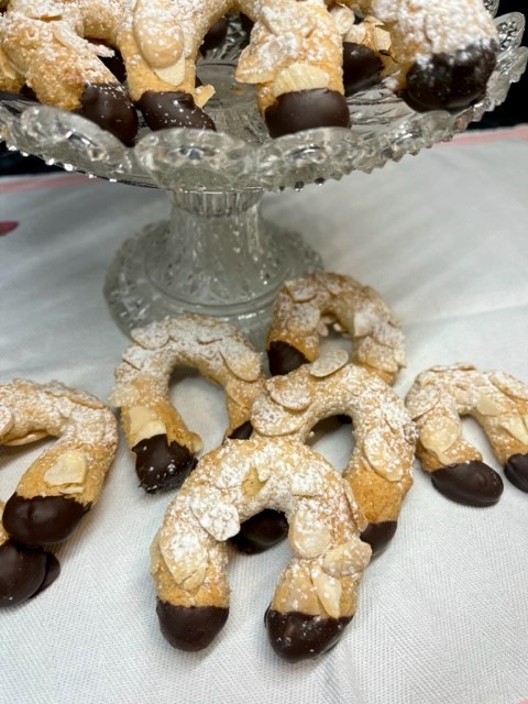 Biscotti mandorle e cioccolato