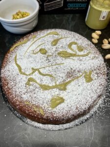 Torta soffice al pistacchio